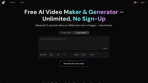 Free AI Video Generator | Make Videos with Texts or Images - raincitystudios.com