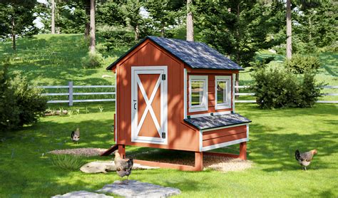 Free Amish Inspired Chicken Coop Plans PDF - Easy Coops™ - balustradellc