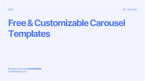 Free and customizable carousel templates - balustradellc