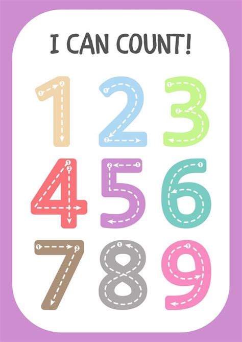 Free and customizable numbers templates - muktibox.com