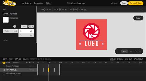 Free Animated Logo Maker - Create Logo Animations Online - muktibox.com