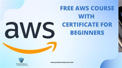 Free AWS Course With Certificate For Beginners (2026) - balustradellc