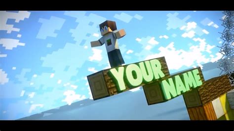 FREE BLENDER Intro Template 3D Minecraft Blender Intro Template 467 + Tutorial YouTube
