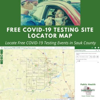 FREE COVID Testing Information - Sauk County, Wisconsin