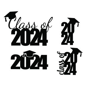 FREE Class Of 2024 SVG File - PerfectStylishCuts