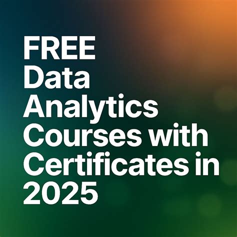 Free Data Analytics Courses Online With Certificates … - balustradellc