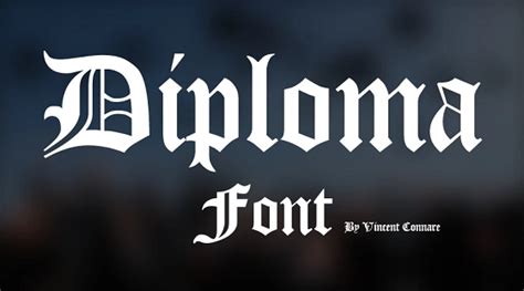Free Diploma Fonts - muktibox.com