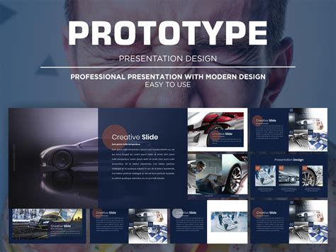 FREE DOWNLOAD!!! Prototype Presentation Design by CreaSlide on Dribbble