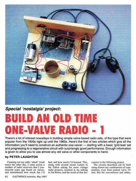free downloadable pdf book on vintage valve radio restoration - UK ... - balustradellc