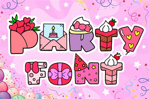 Free Fonts for Party Design - muktibox.com