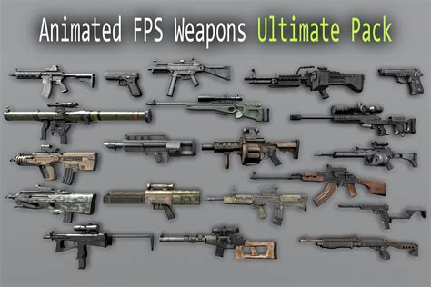 Free FPS Weapons - A 3D model collection by … - muktibox.com