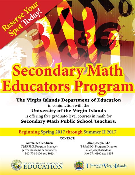 FREE GRADUATELEVEL MATH COURSES FOR SECONDARY MATH TEACHERS Math