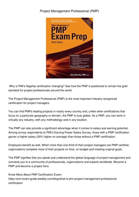 Free Introduction: Project Management Professional (PMP) - balustradellc