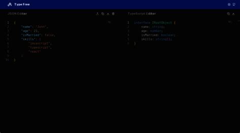 Free JSON to TypeScript Interface Generator | Online - coolestguyplanet.net