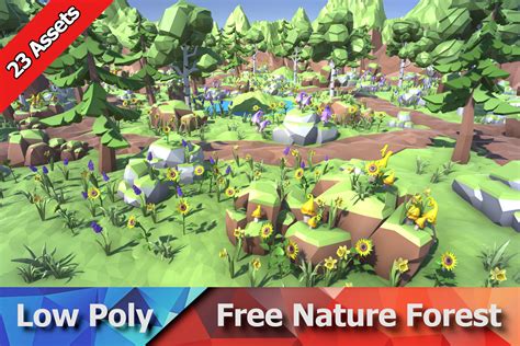 Free Low Poly Forest - Download Free 3D model by … - muktibox.com