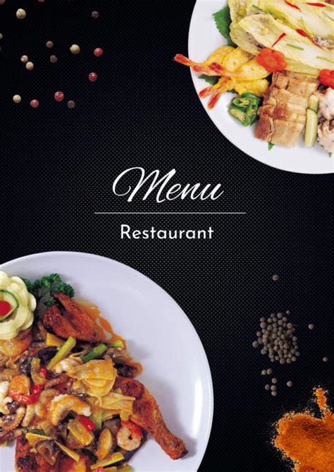 FREE Menu Templates in Google Docs