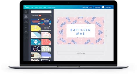 Free Name Tag Maker - Create Name Tags Online - muktibox.com