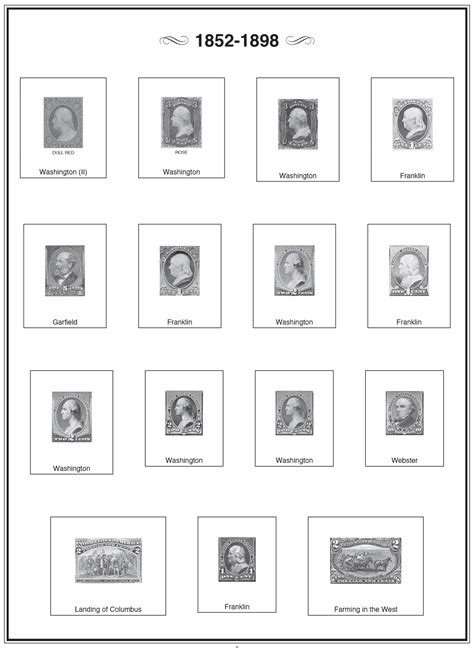 Free PDF stamp album pages to download & print - The Stamp Web - balustradellc