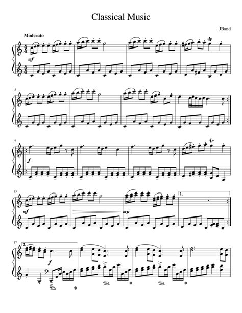 Free Piano classical sheet music - balustradellc