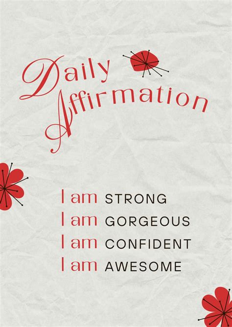 Free printable affirmation poster templates - muktibox.com