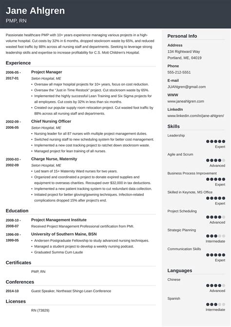 Free Professional Resume Examples for All Jobs - Zety - balustradellc
