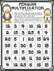 FREE Penguin Multiplication Game from Light Bulbs and Laughter 