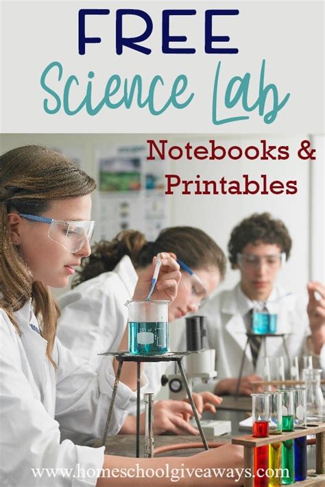 FREE Printable Science Lab Notebook