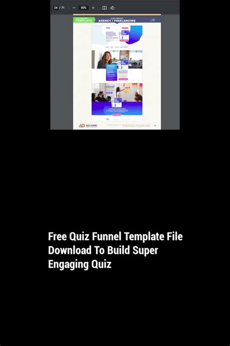 FREE Quiz Funnel Template File Download to Build Super Engaging Quiz