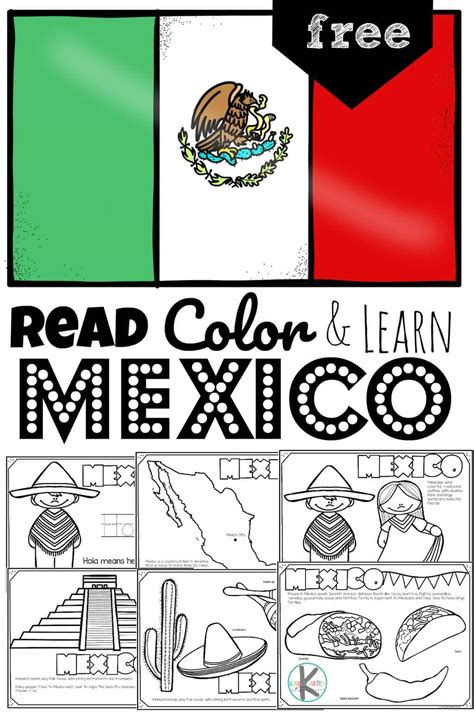 FREE Read Color and Learn about MEXICO