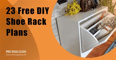 Free Shoe Rack Plans - How to Make Wooden Shoe Racks - Woodworking … - balustradellc