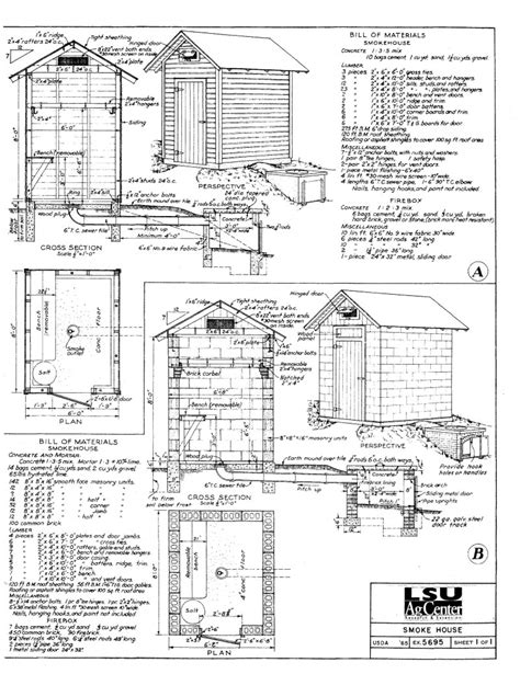 Free Smokehouse Plans (Simple Homemade … - balustradellc