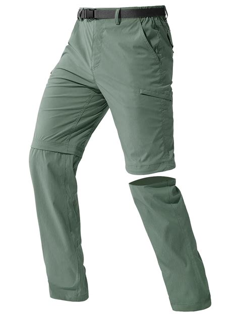 FREE SOLDIER Mens Outdoor Convertible Hiking Pants with Belt ... - balustradellc