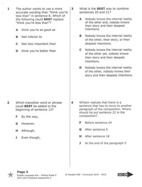 FREE STAAR Reading Practice Test