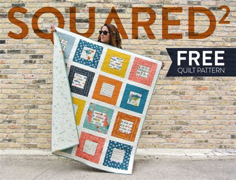 FREE Squared Quilt Pattern The Perfect Beginner First Project Suzy