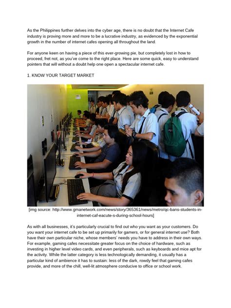 Free Tips for Your Successful Internet Cafe Business - balustradellc