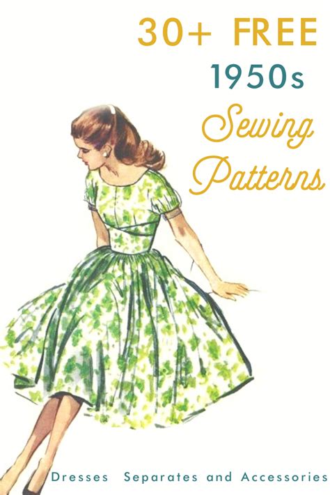 Free Vintage Sewing Patterns PDF - Download Unique Designs - muktibox.com