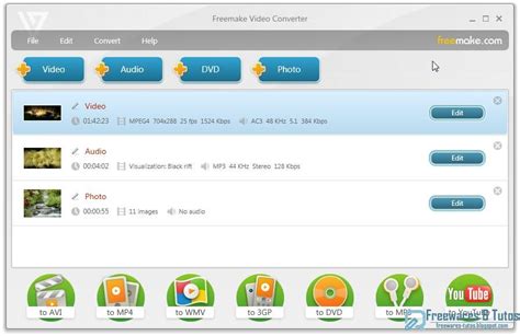 FREE Video Converter by Freemake - Convert to MP4 MP3