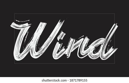 Free Wind Typography Art Image - Typography, Illustration, Wind ... - muktibox.com