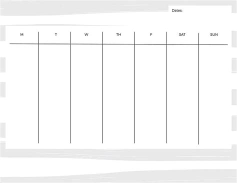 FREE printable weekly calendars — get your week organized!