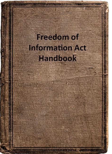 Freedom of Information Act Handbook - State of Michigan - balustradellc