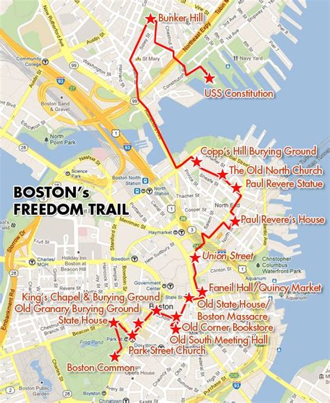 Freedom Trail Map and Self Guided Tour - Free Tours … - wintechmobiles.com