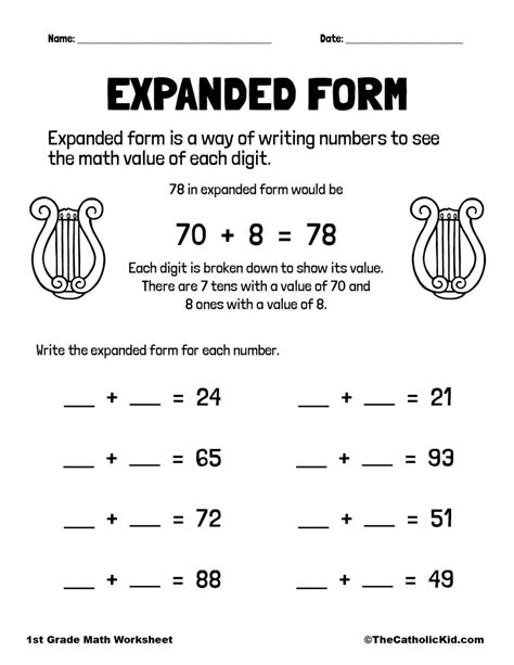 FREEExpandedFormWorksheets