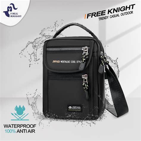 Freeknight Tas Selempang Pria Waterproof Slempang Mini Sling - balustradellc