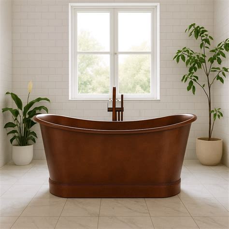 Freestanding Copper Bathtubs | Rustica House - balustradellc