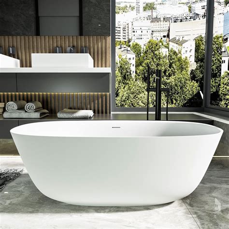 Freestanding Stone Soaking Tubs | Solid & Marble … - balustradellc