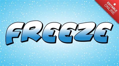 Freeze Font Generator & Text Effects - TextStudio - muktibox.com