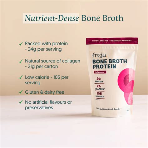Freja Beef Bone Broth Protein 300g – WellEasy - balustradellc