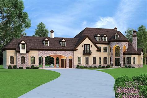 French and European Country House Plans - Archival Design - balustradellc