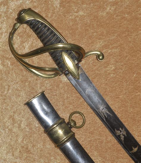 French First Empire Light Cavalry Officer’s Saber - balustradellc