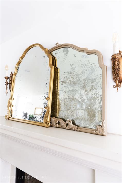 French Gold Mirror - Etsy - balustradellc